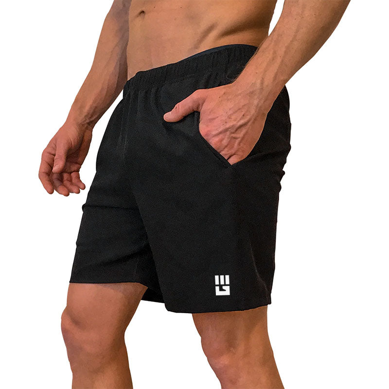 Men's Freestyle Running Shorts (Black) – MudGear
