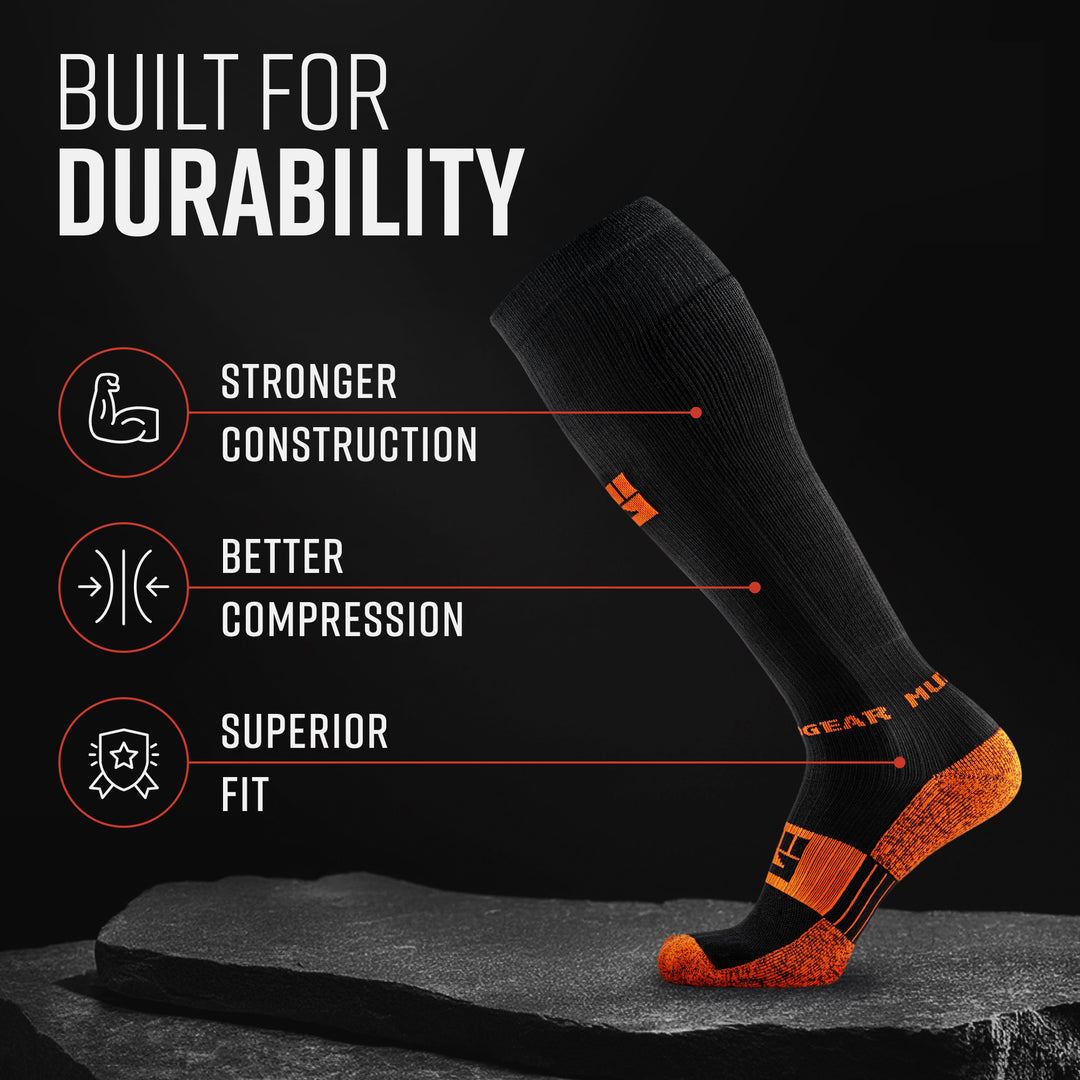 MudGear Compression OCR Socks Best Mud Run Socks - Main Image