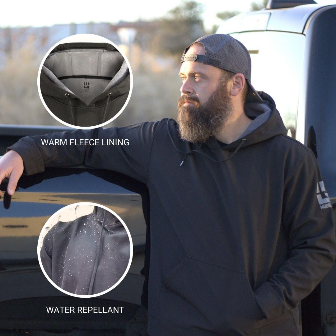 MudGear All-Weather Warrior Hoodie - Black MudGear All-Weather Warrior Hoodie - Black