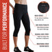 Women's Flex-Fit Compression Capri Leggings