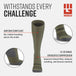 Tall Compression Socks Tactical Line (Olive Drab Green)