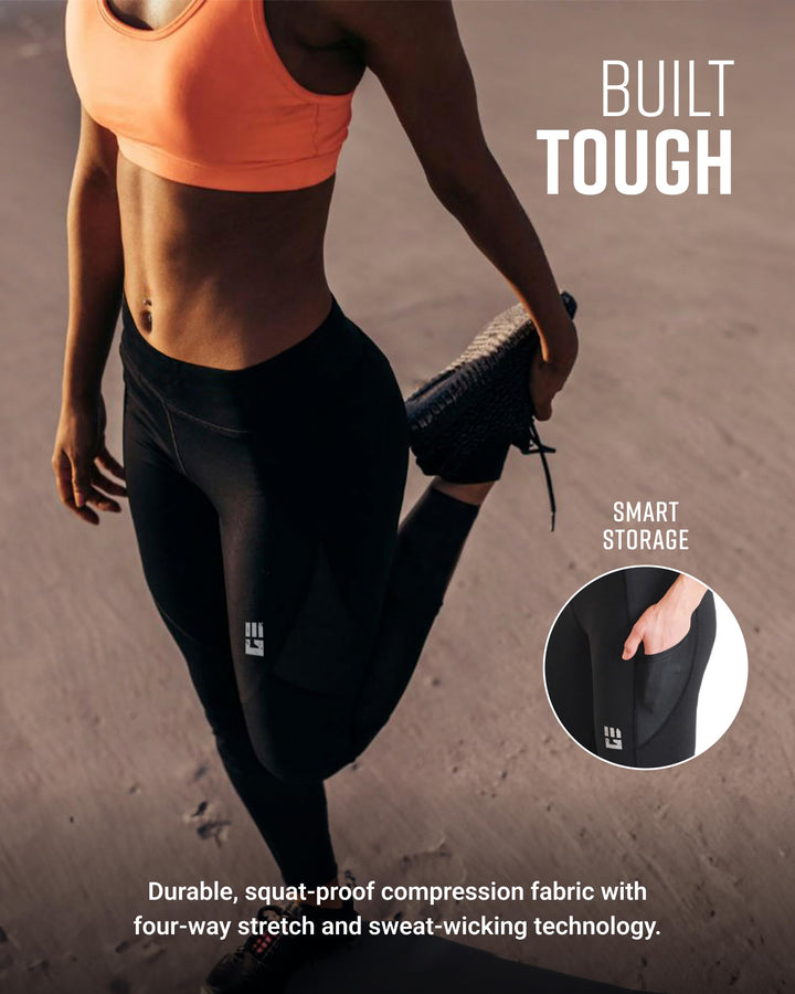 Women's Flex-Fit Compression Full Length Leggings – MudGear