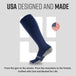 Tall Compression Socks Tactical Line (Navy)