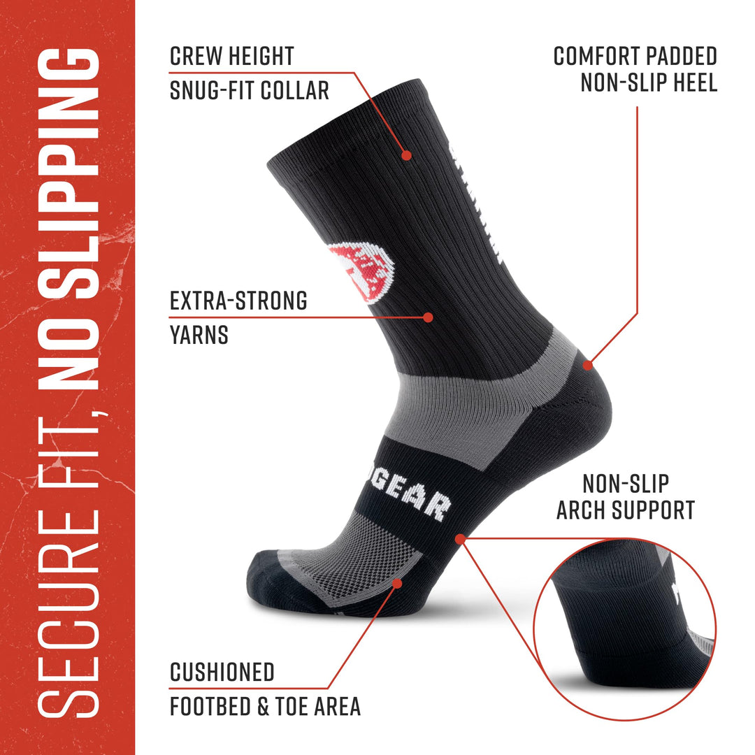 SPARTAN by MudGear Crew Height Sock - Main Image
