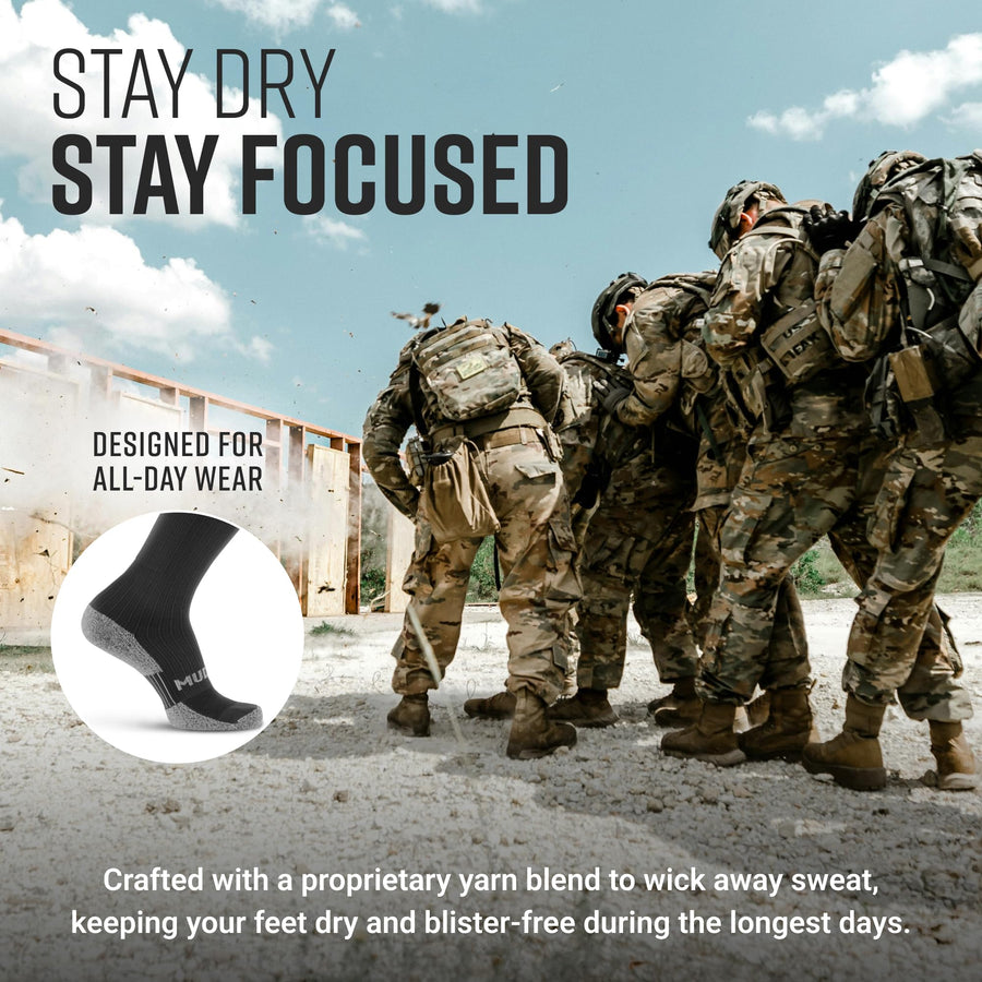 Tall Compression Socks Tactical Line (All Black) – MudGear