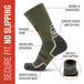 MudGear Ruck Sock (Army Green)