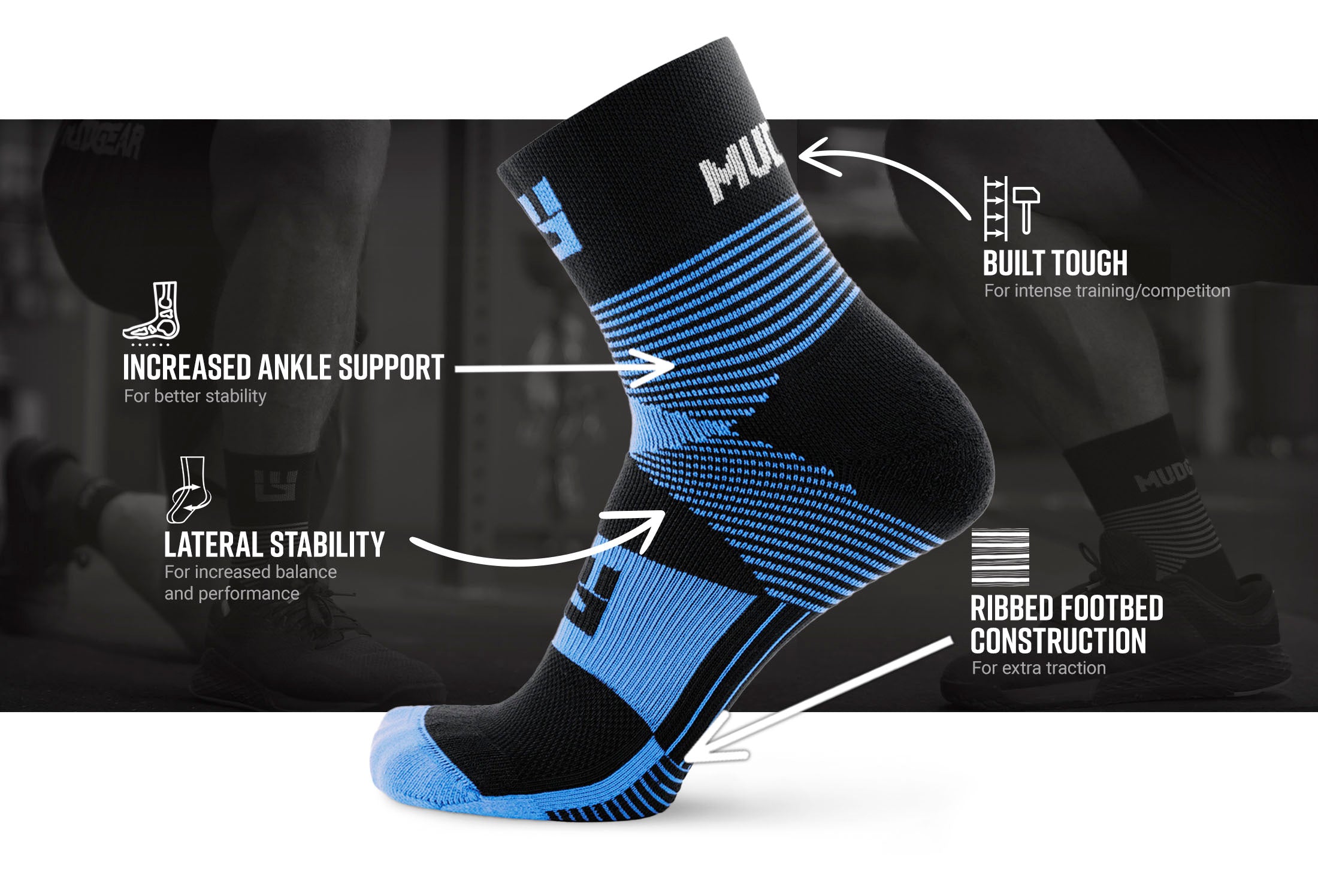 mudgear functional fitness socks