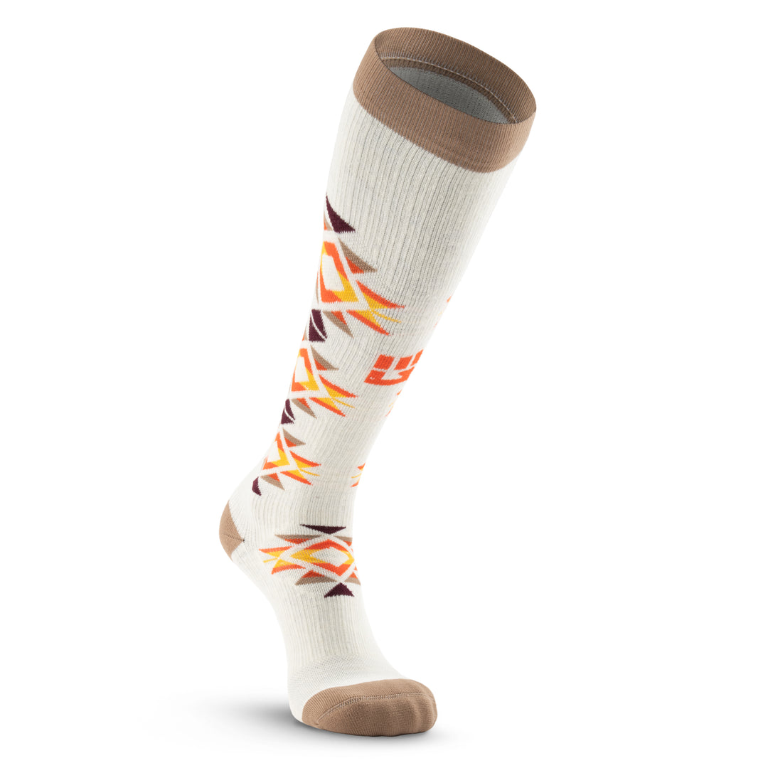 MudGear Mesa Horizon Tall Compression Socks - Tan/Brown (1 Pair)