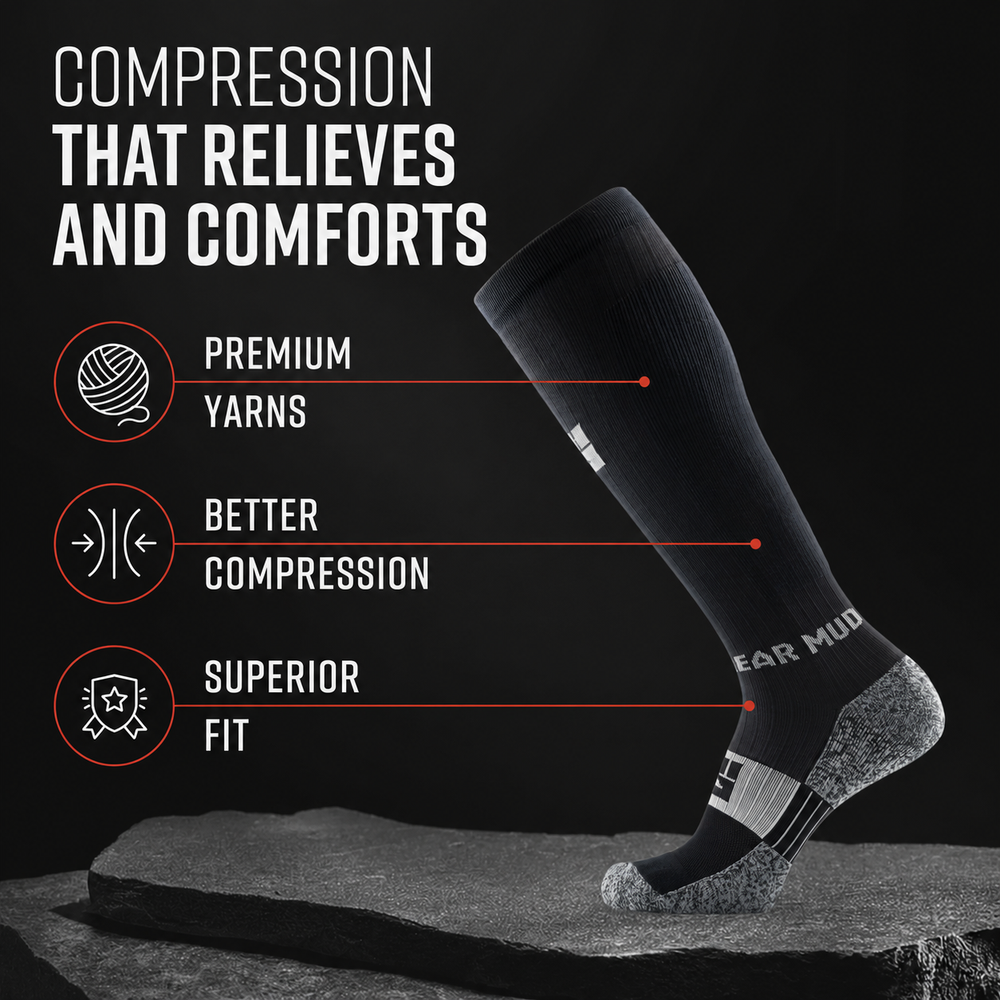 Sock T The Best Socks for HYROX: MudGear Hybrid Training Sock Was Built for T
