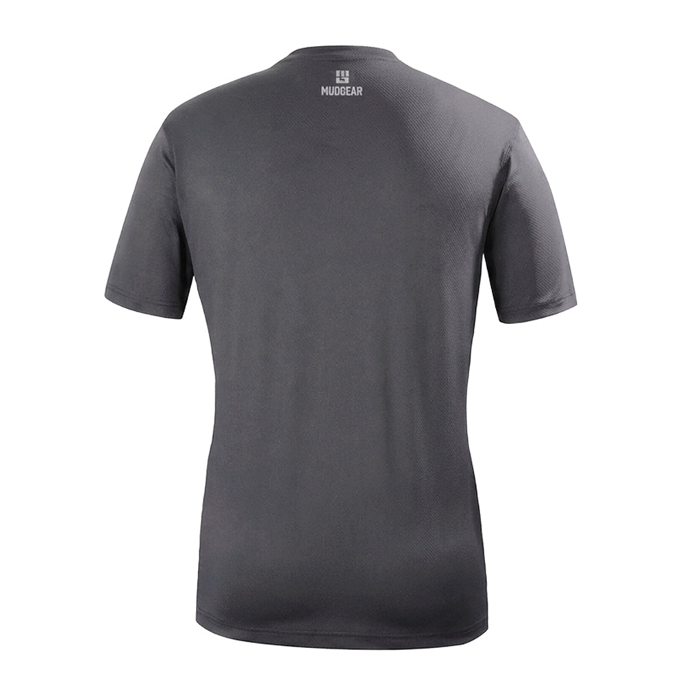 Men's Fitted Performance Shirt VX - Short Sleeve (Tornado Gray)
