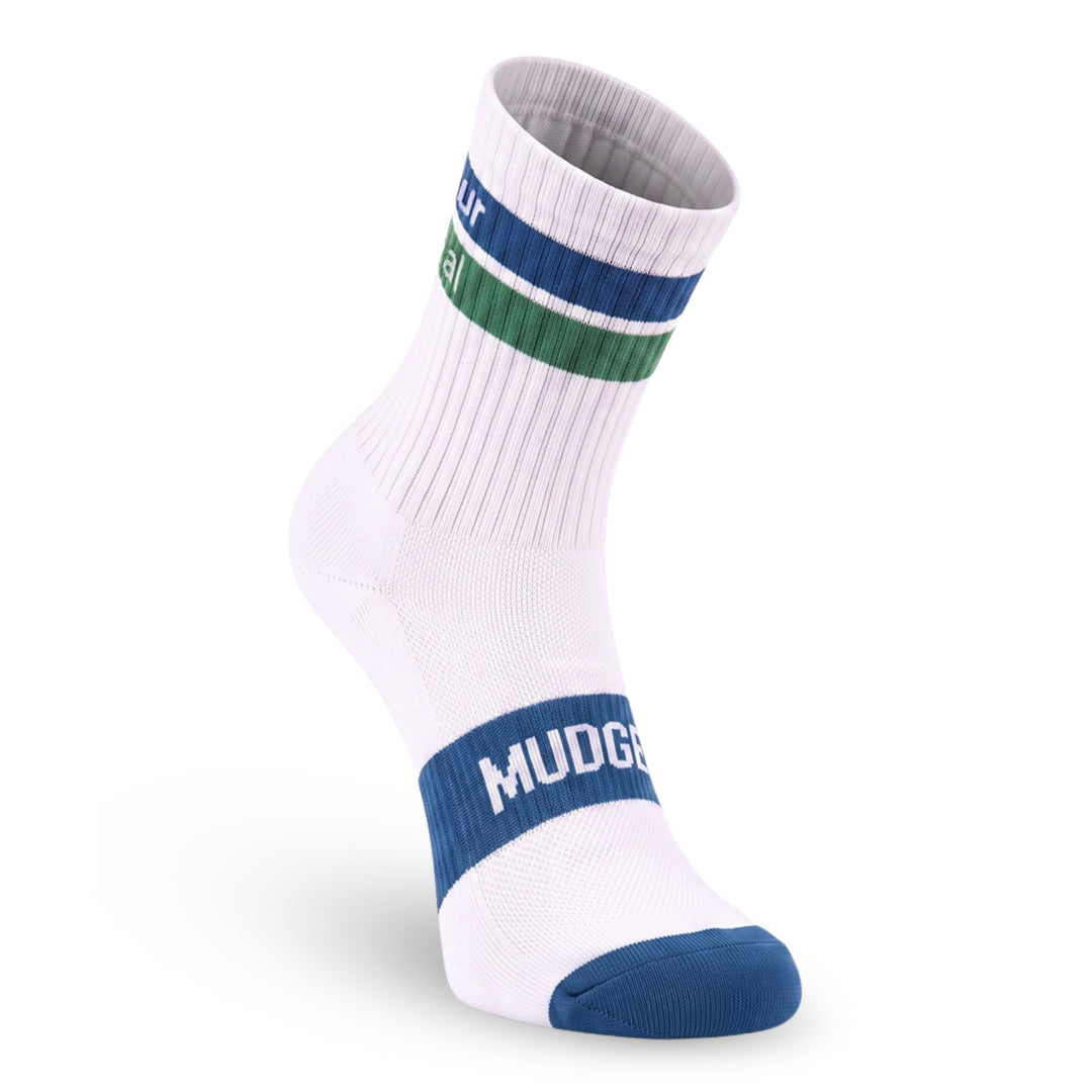 MudGear x Corinna Cobranded Crew Height Socks