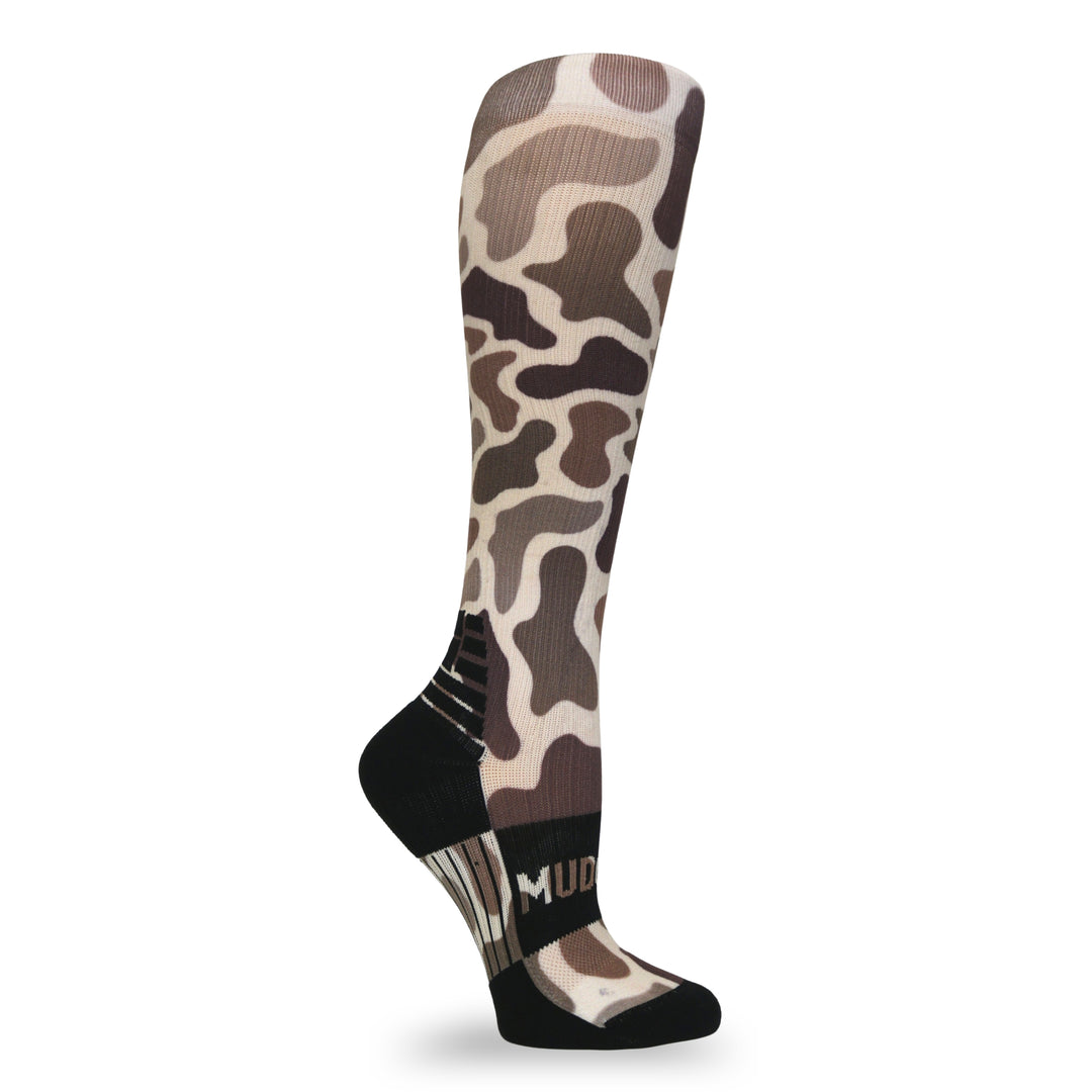 MudGear Custom Duck Camo Tall Compression Socks (1 pair)