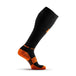 Compression Socks for Recovery - Black/Orange