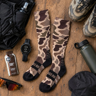 Customer photo of MudGear Custom Duck Camo Tall Compression Socks (1 pair)