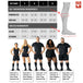 Compression Socks for Recovery - Black/Orange