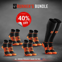 Runner's Bundle (Black/Orange)