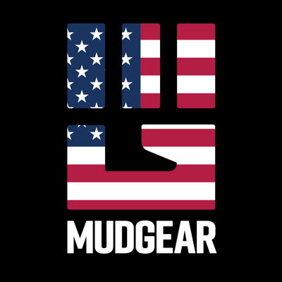 MudGear Tri-Blend Fist Logo Tee - USA (Made to Order DTF)