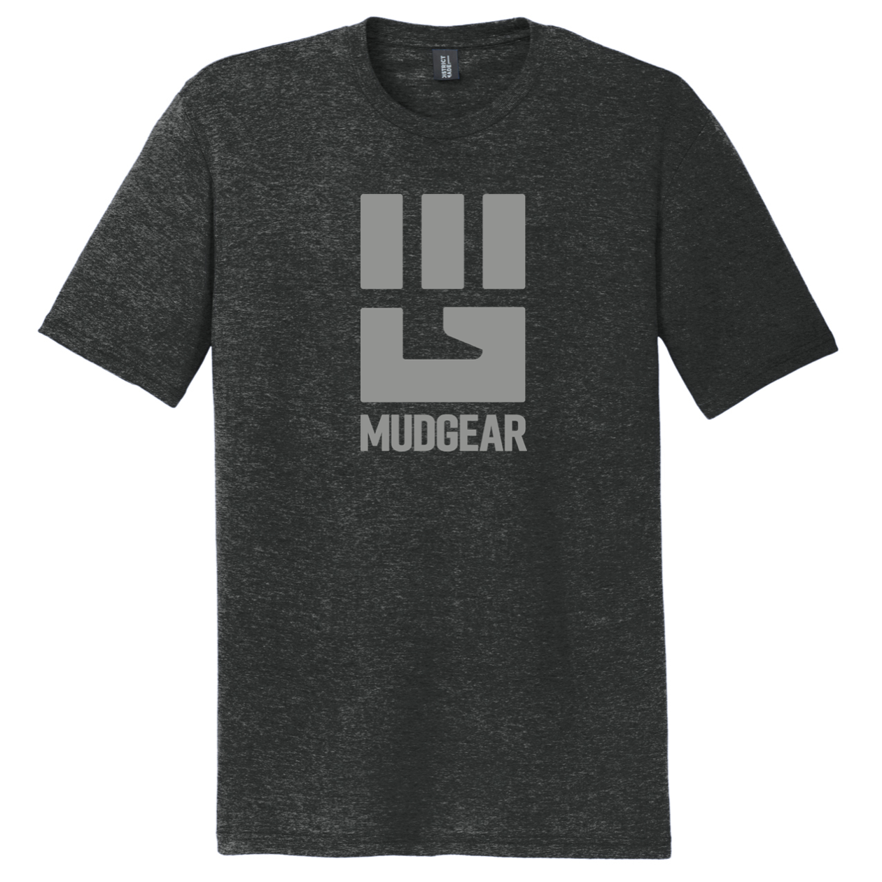 MudGear Tri-Blend Fist Logo Tee - Gray (Made to Order DTF)