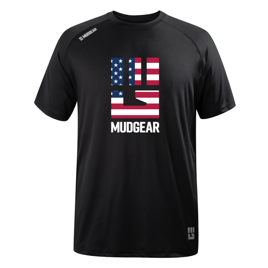 MudGear Performance Fist Logo Shirts - USA (Made to Order DTF)