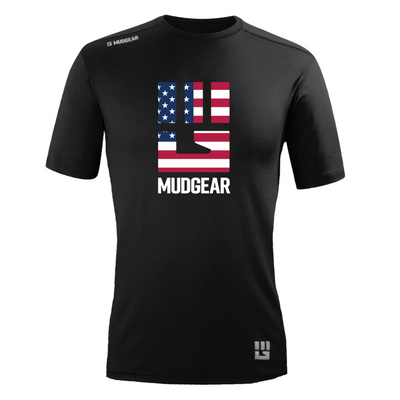 MudGear Performance Fist Logo Shirts - USA (Made to Order DTF)