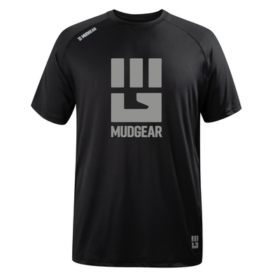 MudGear Performance Fist Logo Shirts - Gray (Made to Order DTF)