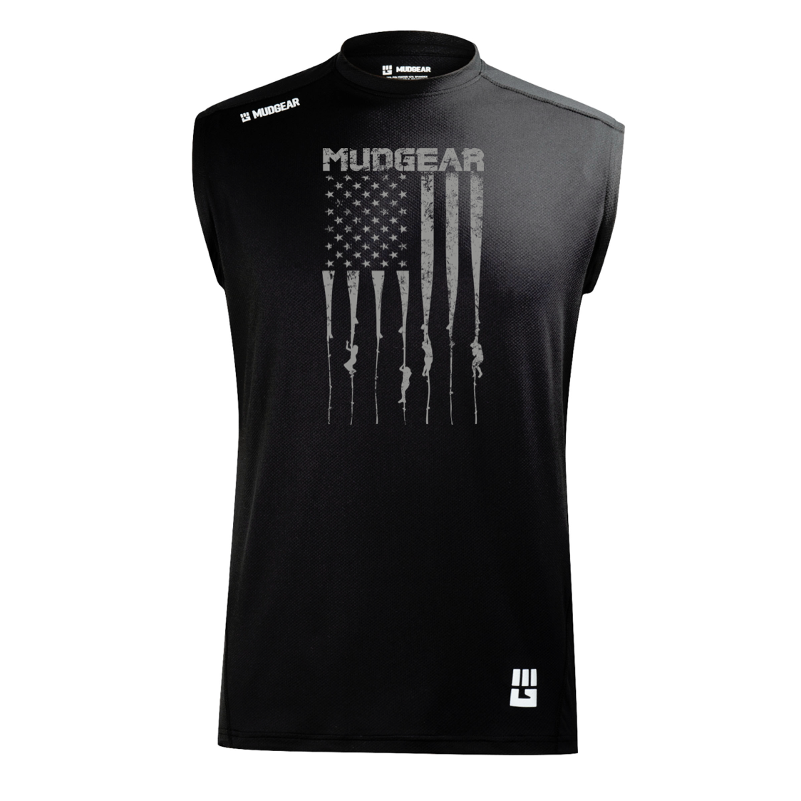 MudGear Performance USA Flag / Rope Climb Shirts (Made to Order DTF)