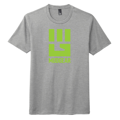 MudGear Tri-Blend Fist Logo Tee - Lime Green (Made to Order DTF)