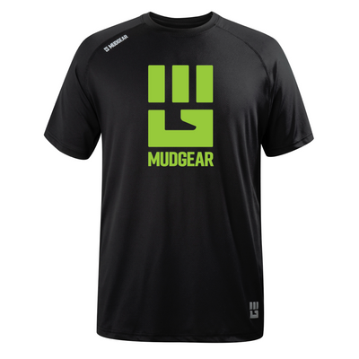 MudGear Performance Fist Logo Shirts - Lime Green (Made to Order DTF)