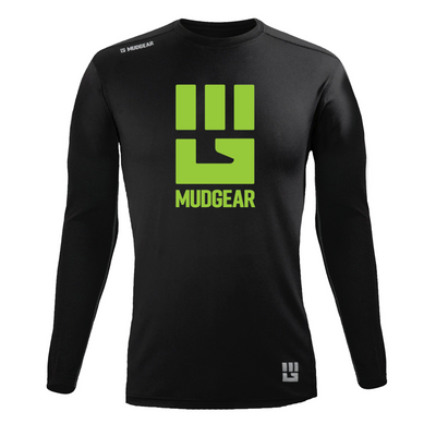 MudGear Performance Fist Logo Shirts - Lime Green (Made to Order DTF)