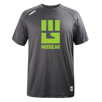 MudGear Performance Fist Logo Shirts - Lime Green (Made to Order DTF)