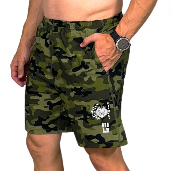 Lionhearts Fitness - MudGear Performance Shorts - DTF Pre-Order Sept 2025