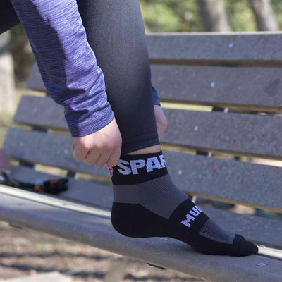 MudGear Spartan Quarter Crew Socks lifestyle photo 1 — customer photo