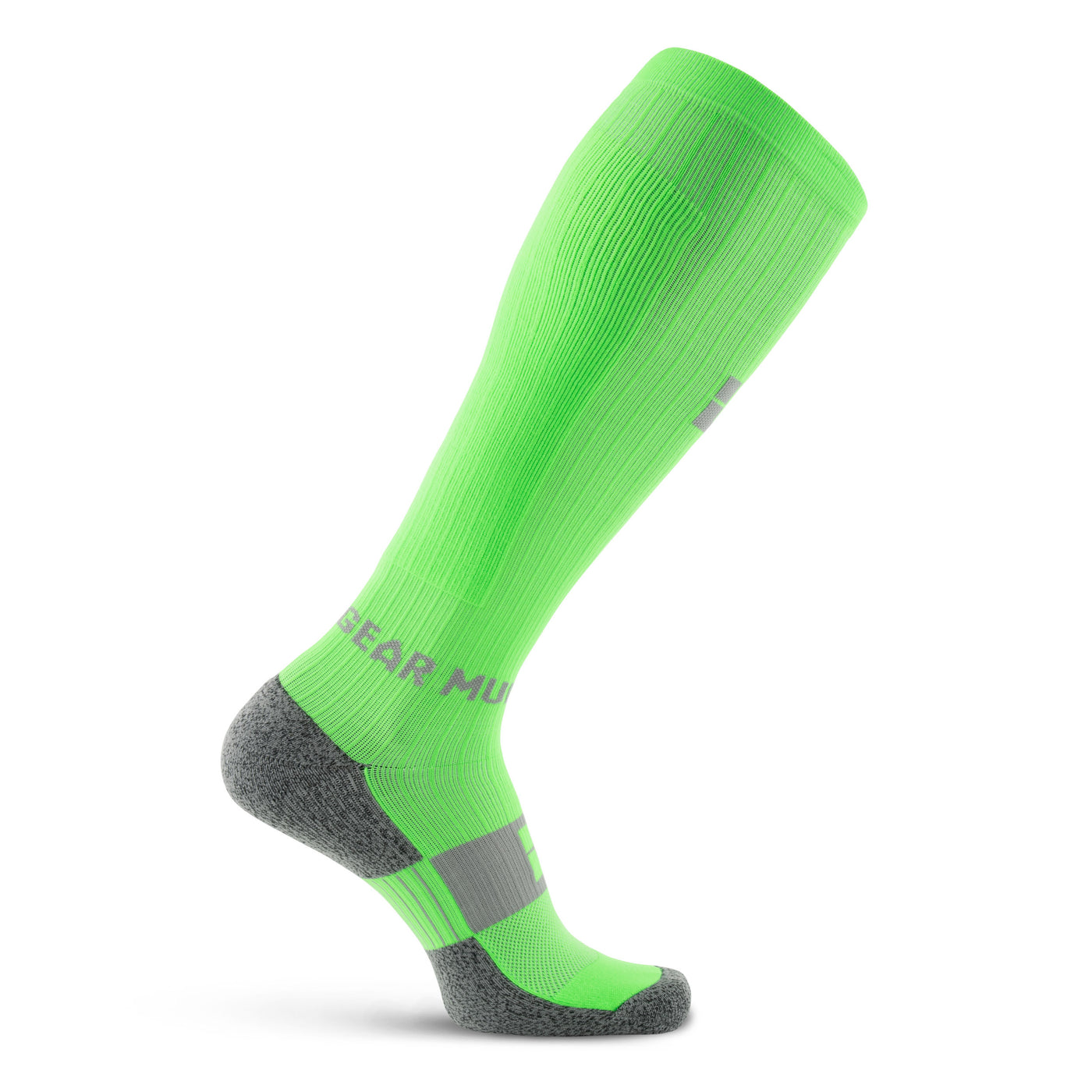 Bright Compression Socks Tall Compression Socks (Neon Green) – MudGear
