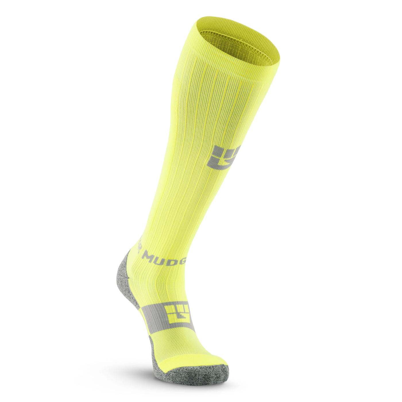 Tall Compression Socks (Neon Yellow) – MudGear