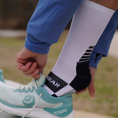 MudGear WHITE CREW SOCKS PRODUCT REVIEW PHOTOS Pic1 — customer photo