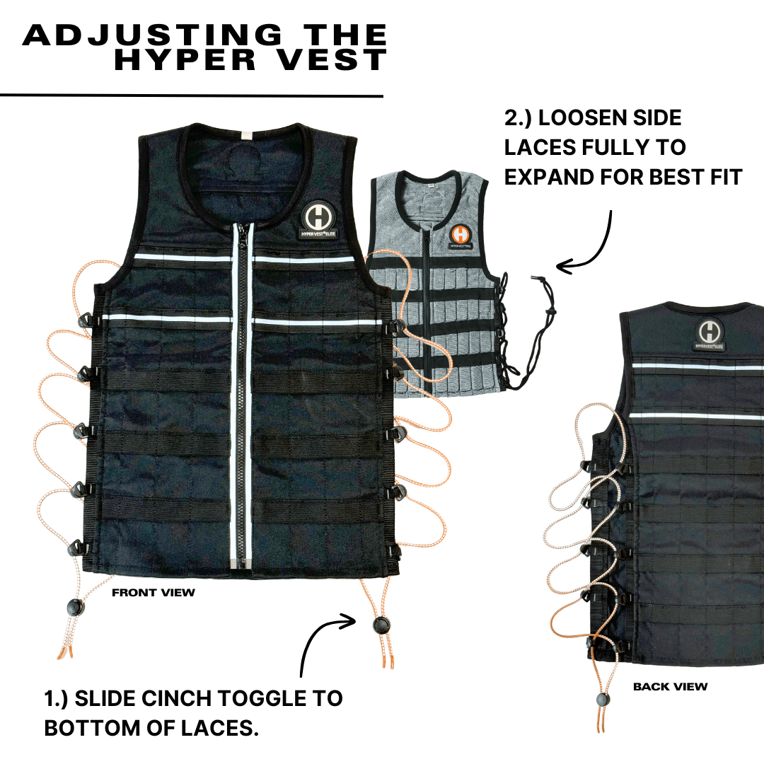 Hyper Vest PRO Weight Vest | Adjustable, Comfortable, Thin