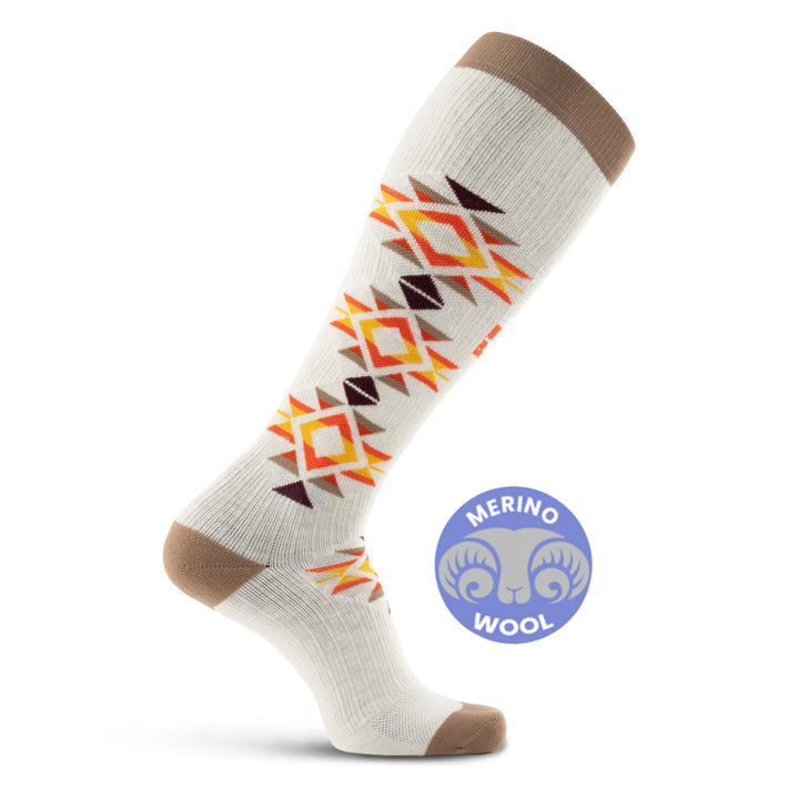 MudGear Mesa Horizon Tall Compression Socks - Tan/Brown (1 Pair)