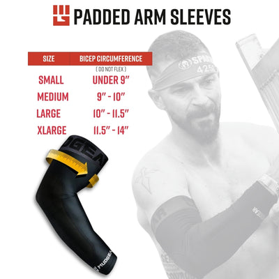 Padded Arm Sleeves (1 Pair)