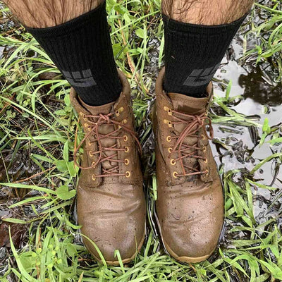 military boot socks