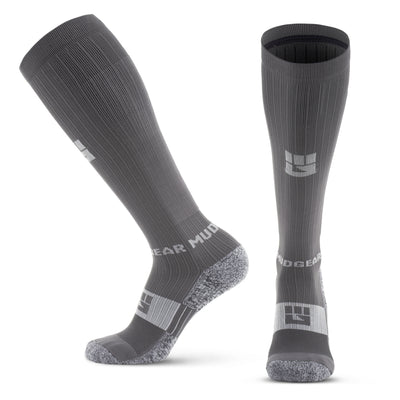 Mudgear compression obstacle race sock Gray/Gray