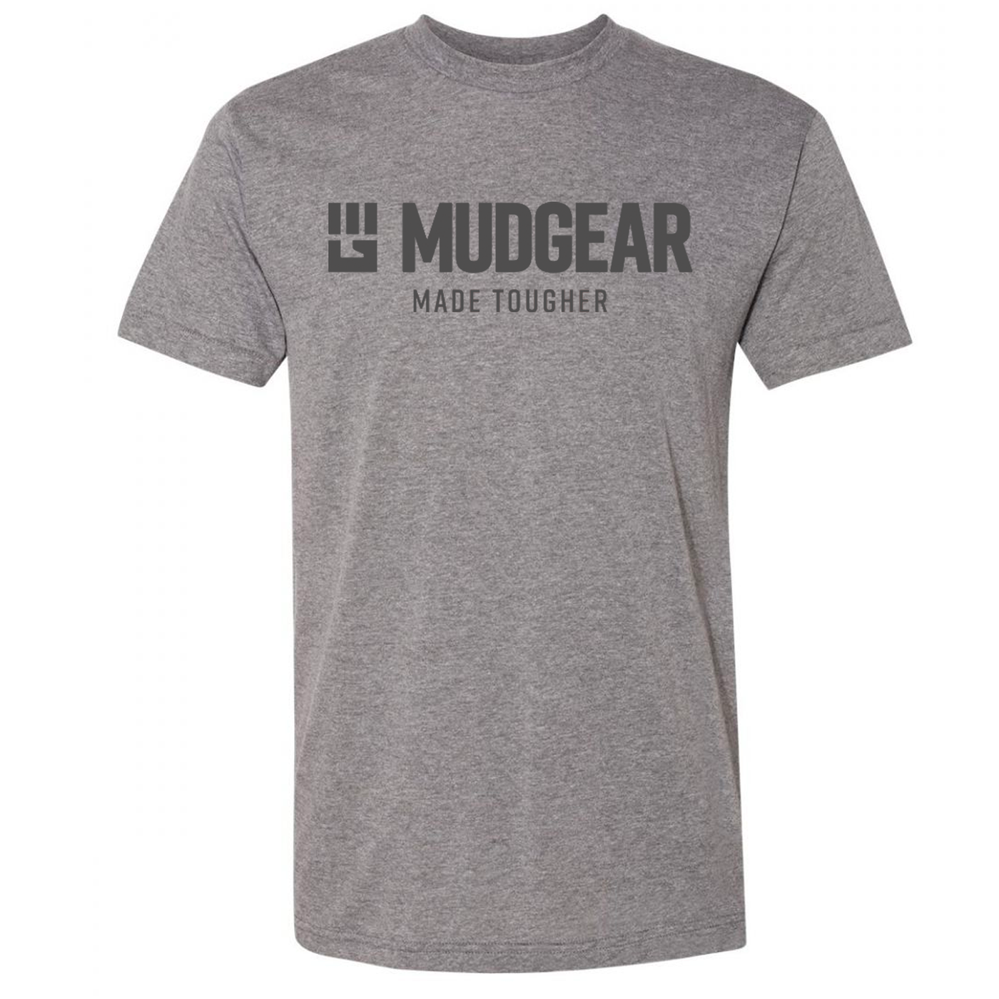 MudGear Made Tougher - Tri-Blend Tee (Heather Grey)