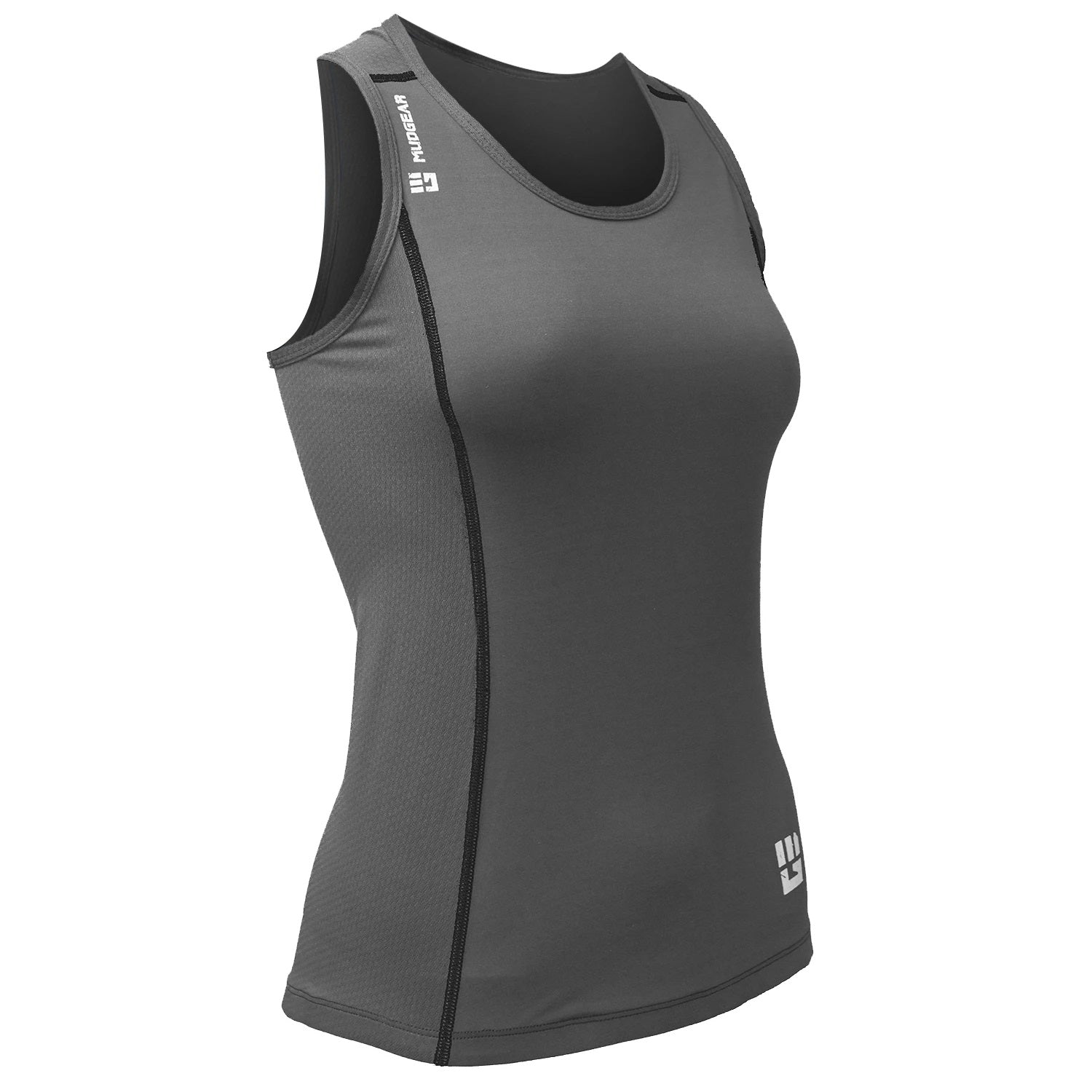 Women's Performance Racerback Tank (Steel Gray) – MudGear