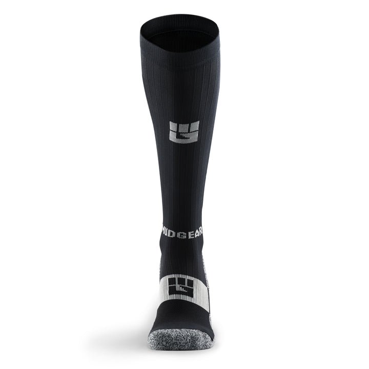 Athletic Black/Gray for men compression socks