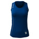 Mudgear Women’s Performance Racerback Tank Front (Navy)