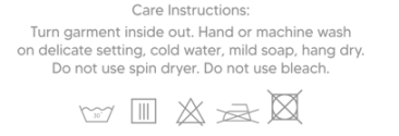MUDGEAR ALL-WEATHER WARRIOR HOODIE Care Instructions